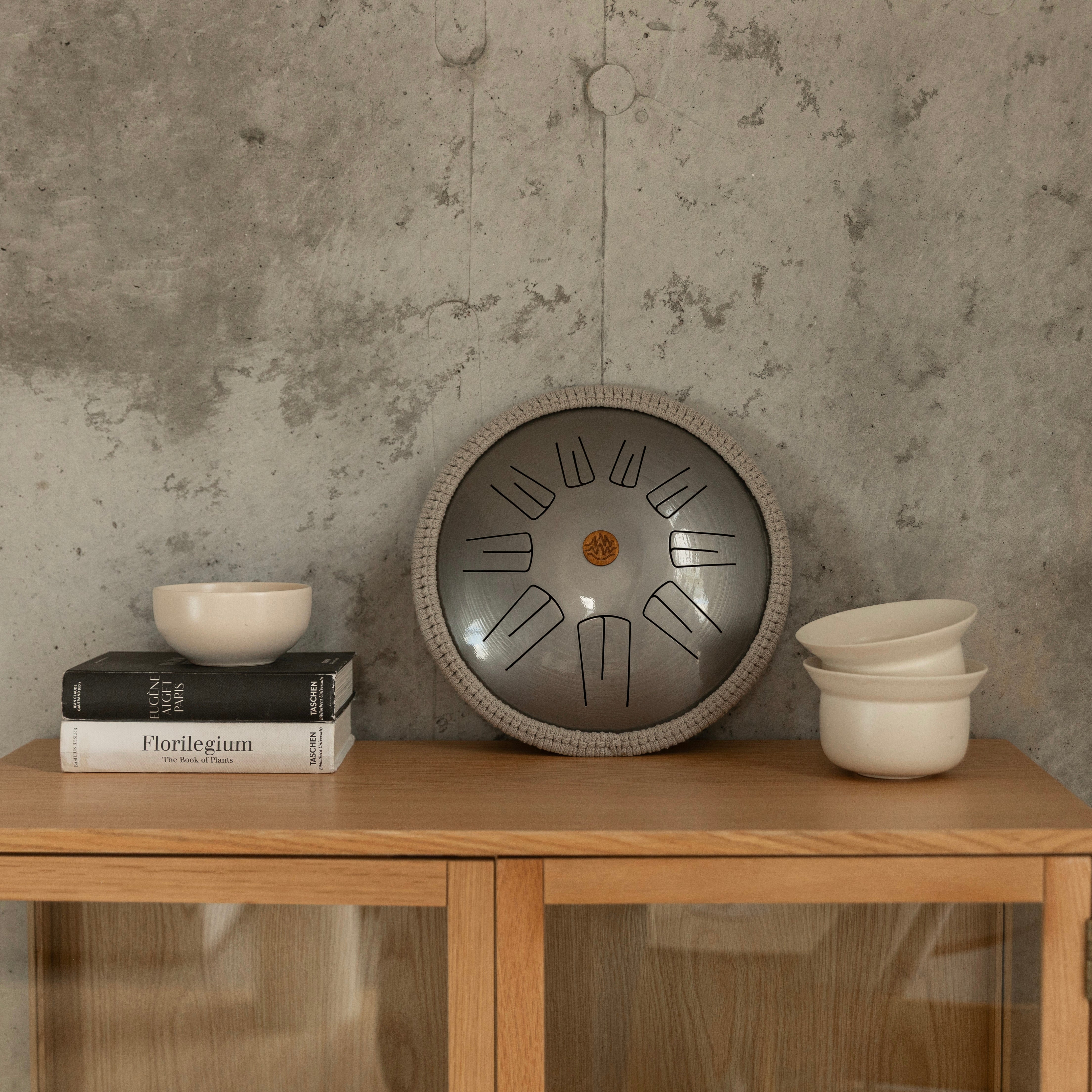 TONGUE DRUM 12" (30cm) - SPARK 9: Silver Flame