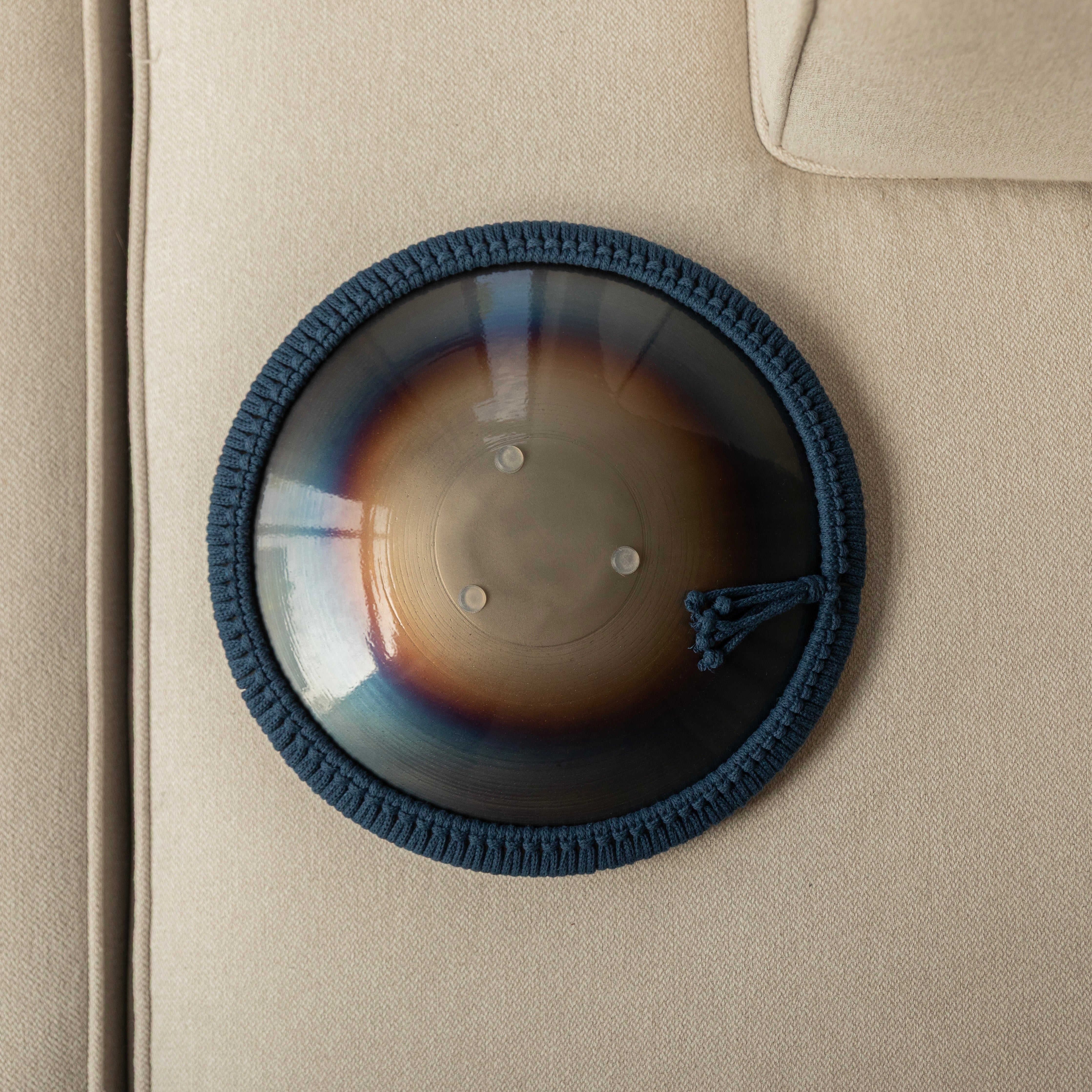 Back-side view of tongue drum by Burning27