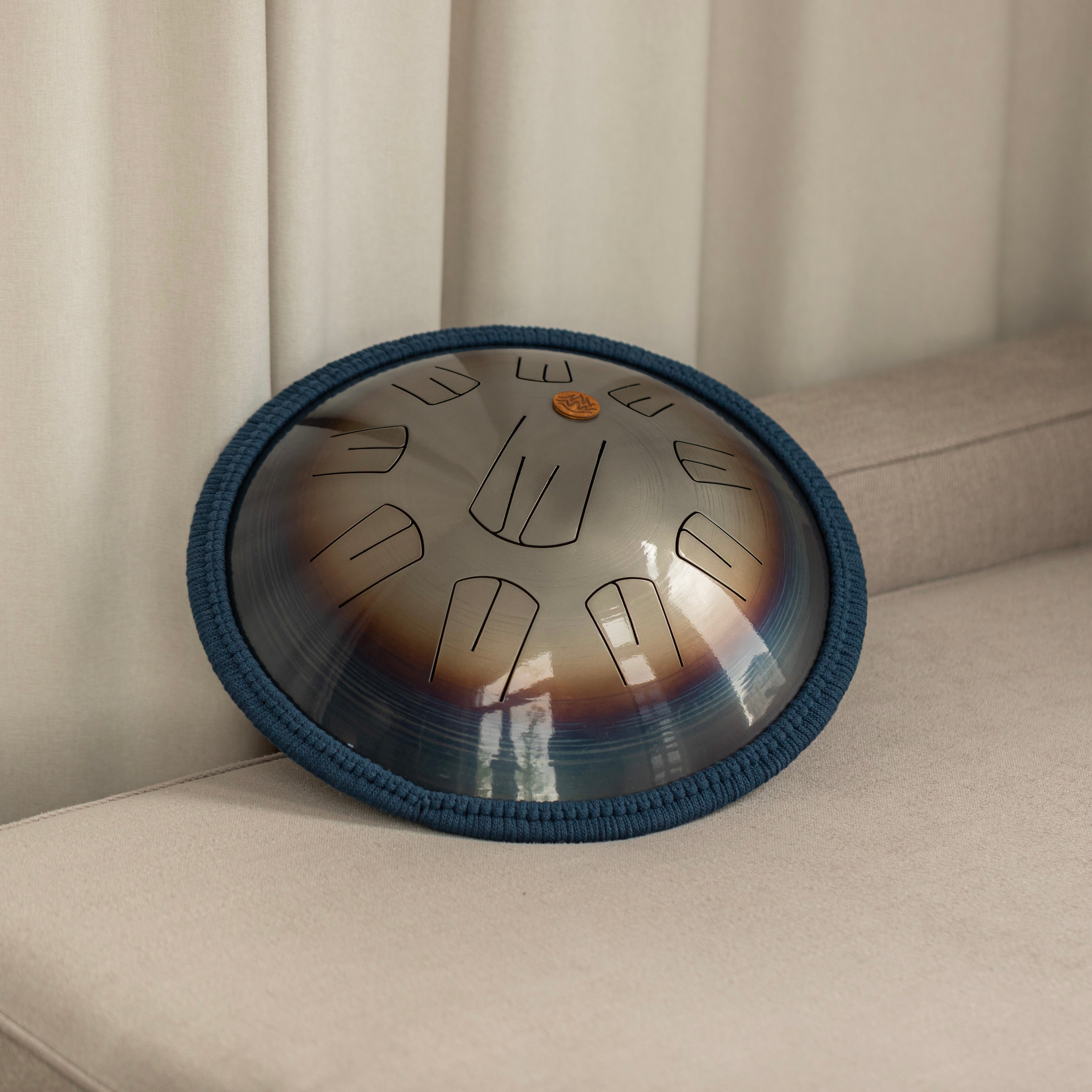 TONGUE DRUM 16" (40cm) - EMBER 10: Rainbow Glow