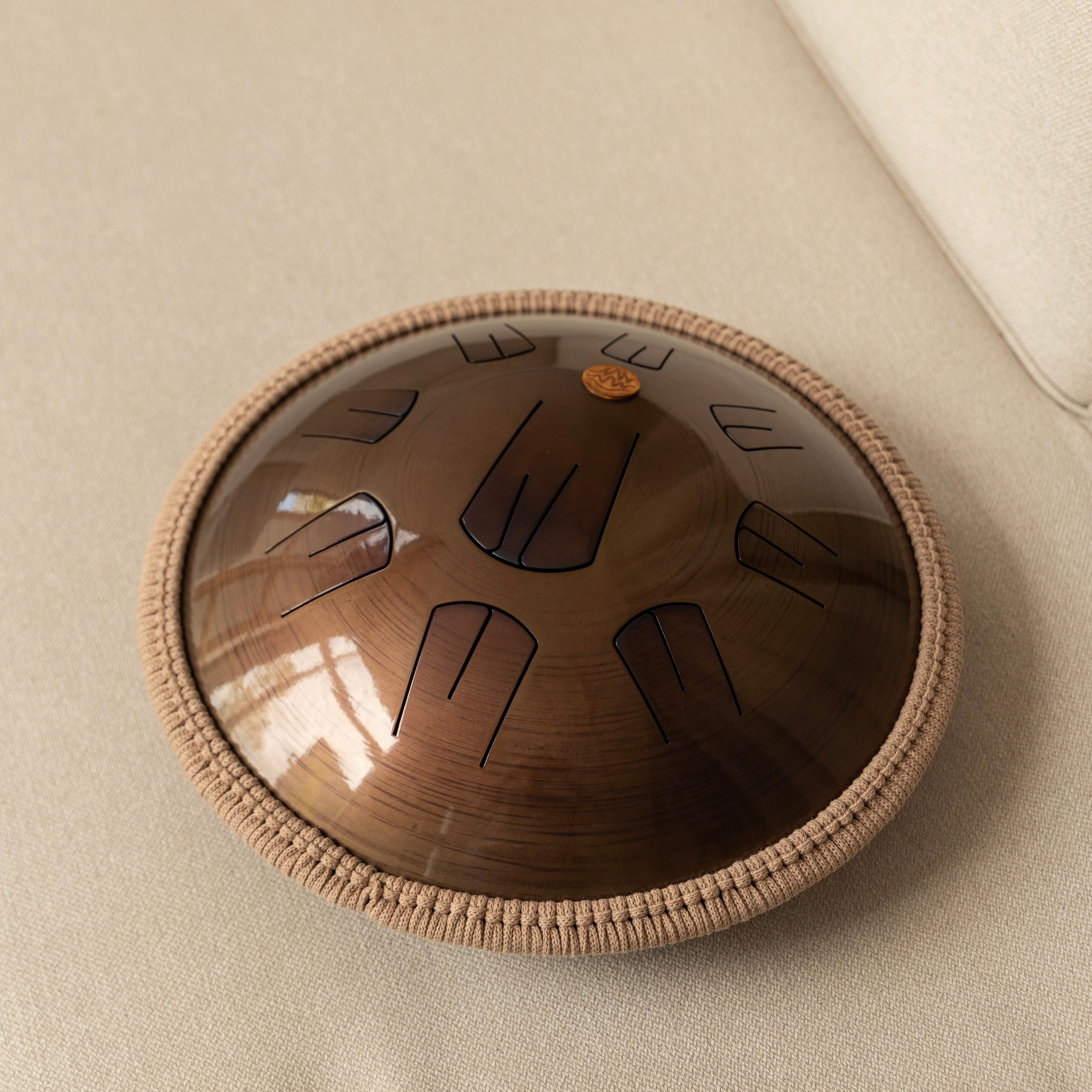 TONGUE DRUM 16" (40cm) - EMBER 9: Golden Amber