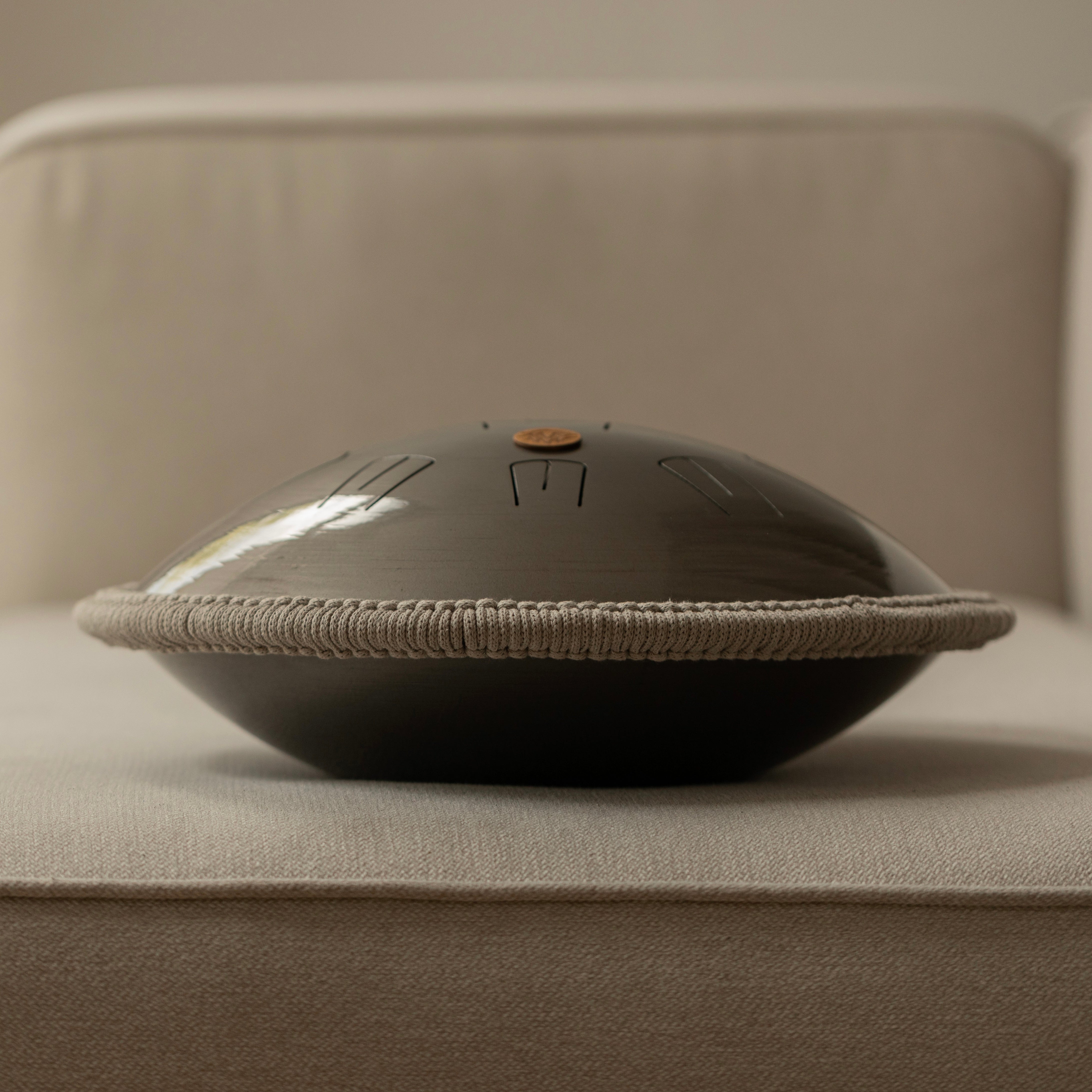 TONGUE DRUM 16" (40cm) - EMBER 9: Silver Flame