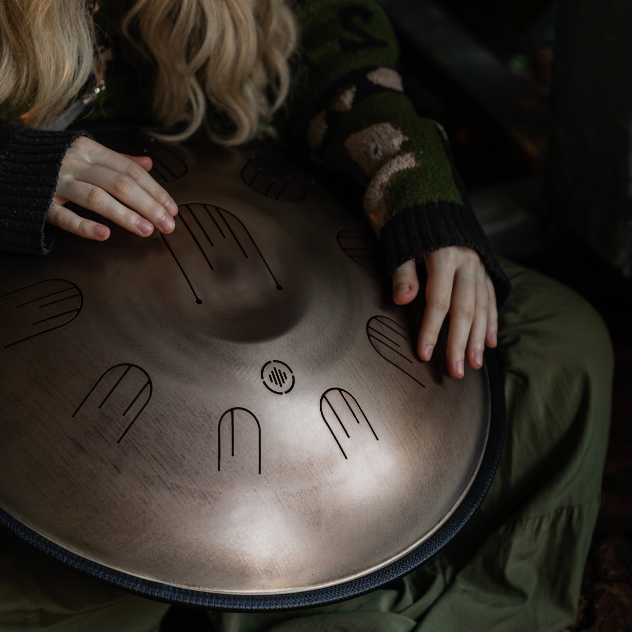 Big Steel Tongue Drum - D Celtic Minor
