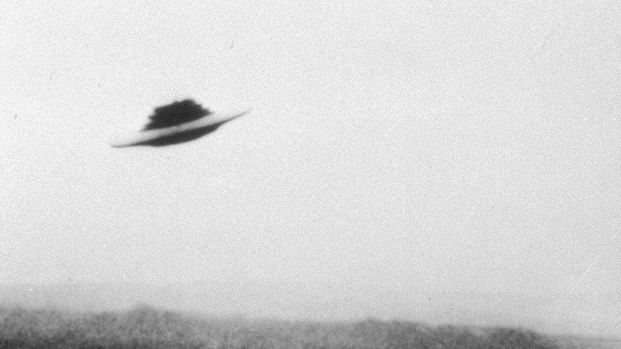 UFO that similar to the modern musical instrument called steel tongue drum or handpan