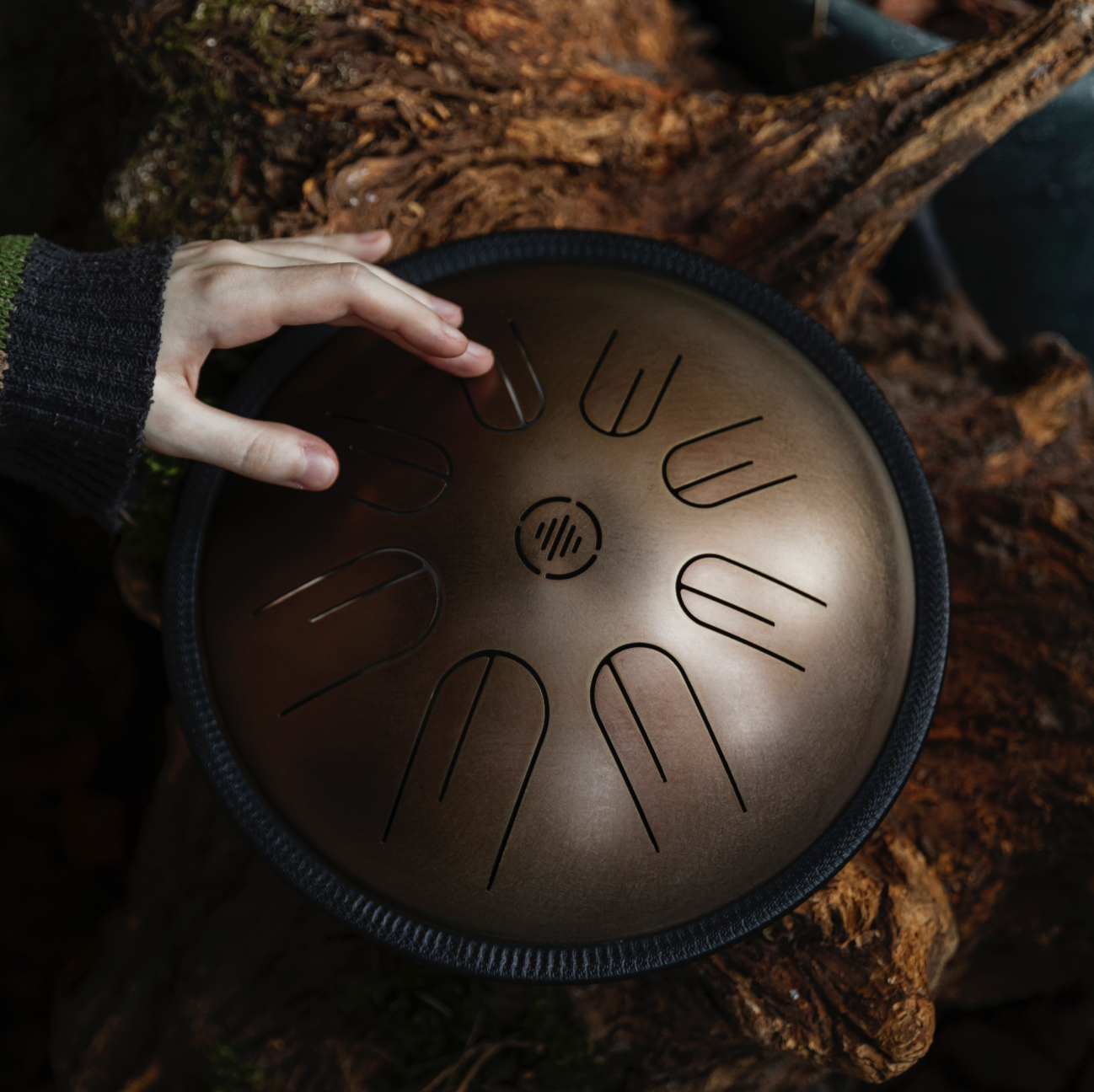 Two sided Mini Tongue Drum - Major and Celtic Minor