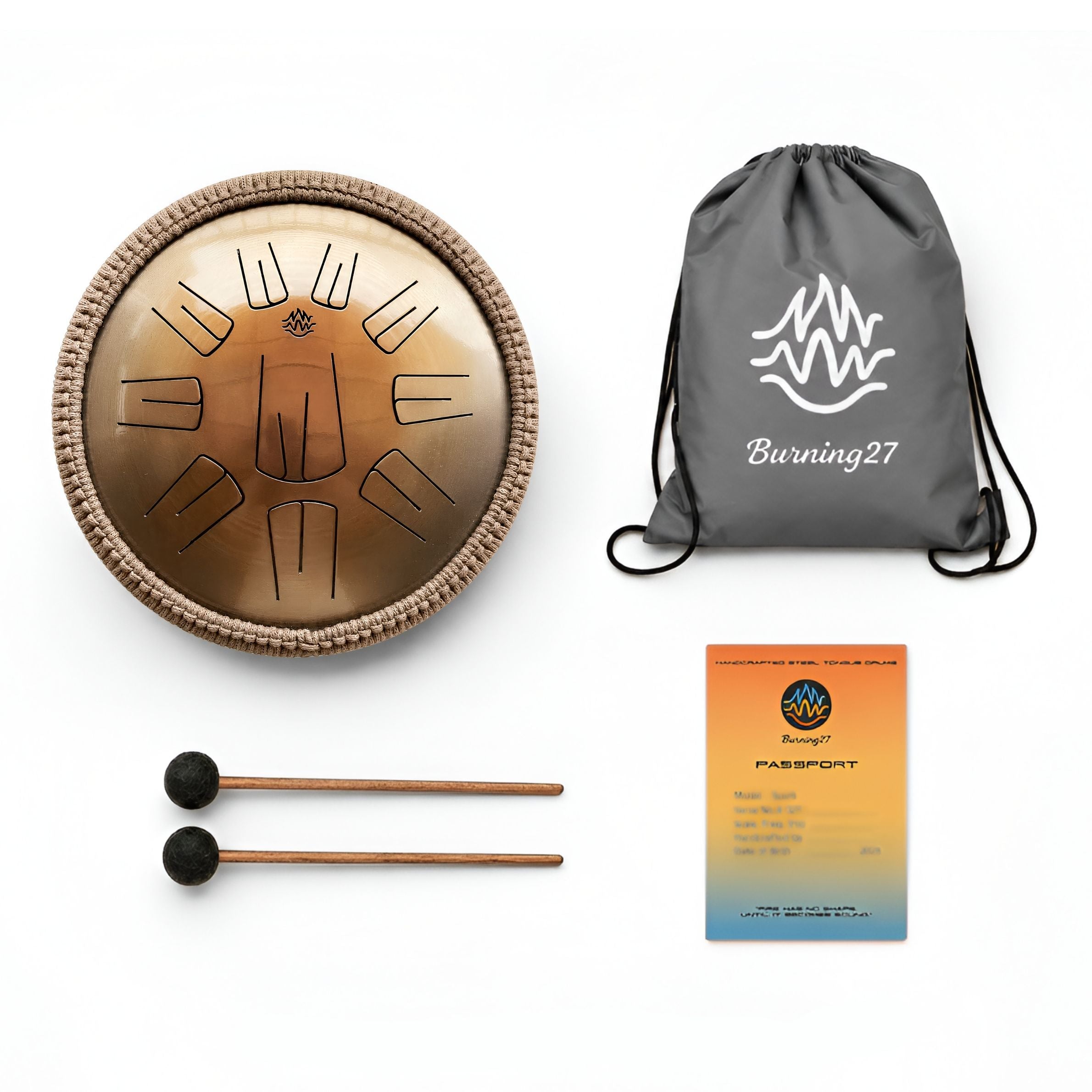 Spark - Full-fledged Compact Tongue Drum tuned to Akebono scale