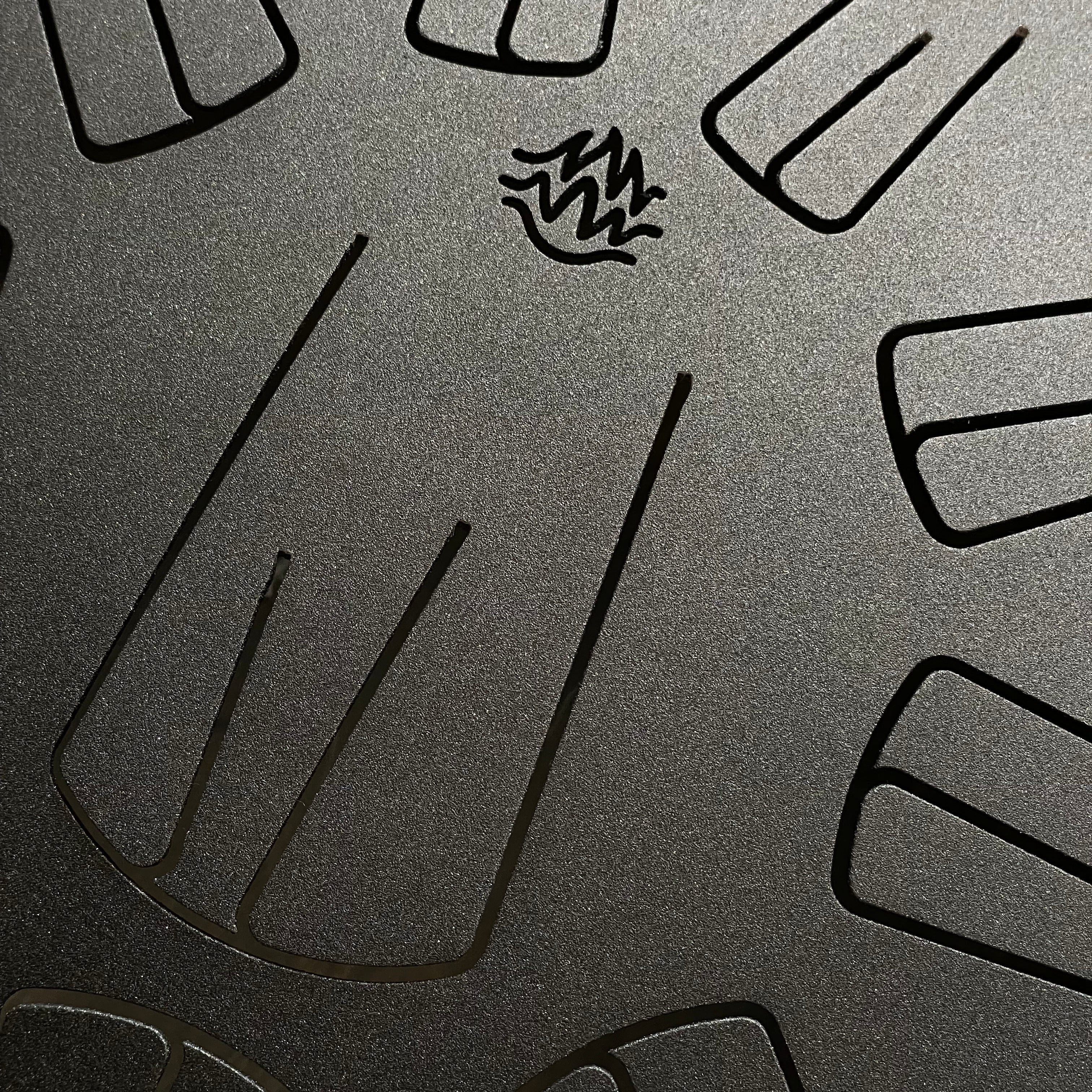 STEEL TONGUE DRUM SPARK: Stardust Black