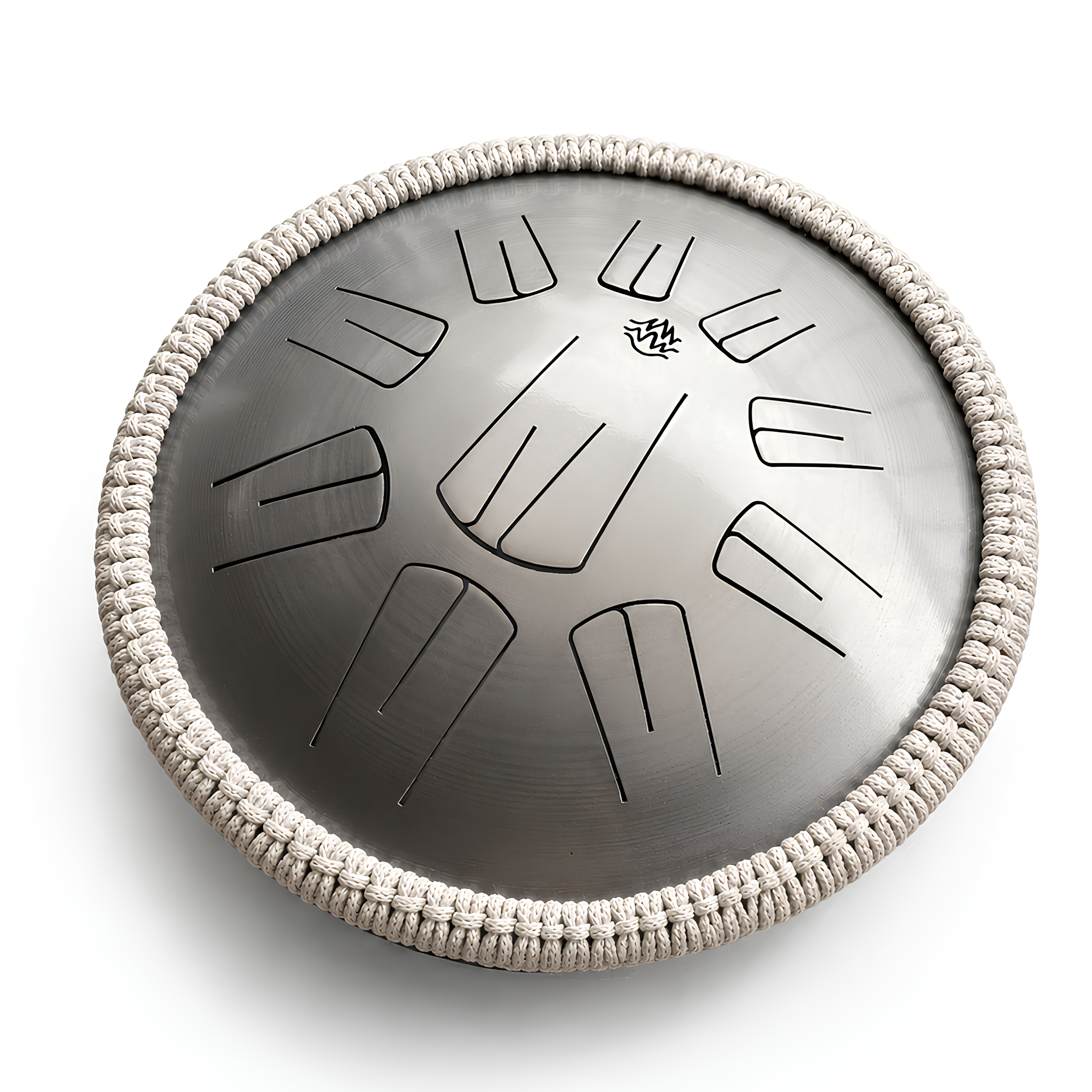 STEEL TONGUE DRUM SPARK: Silver Flame