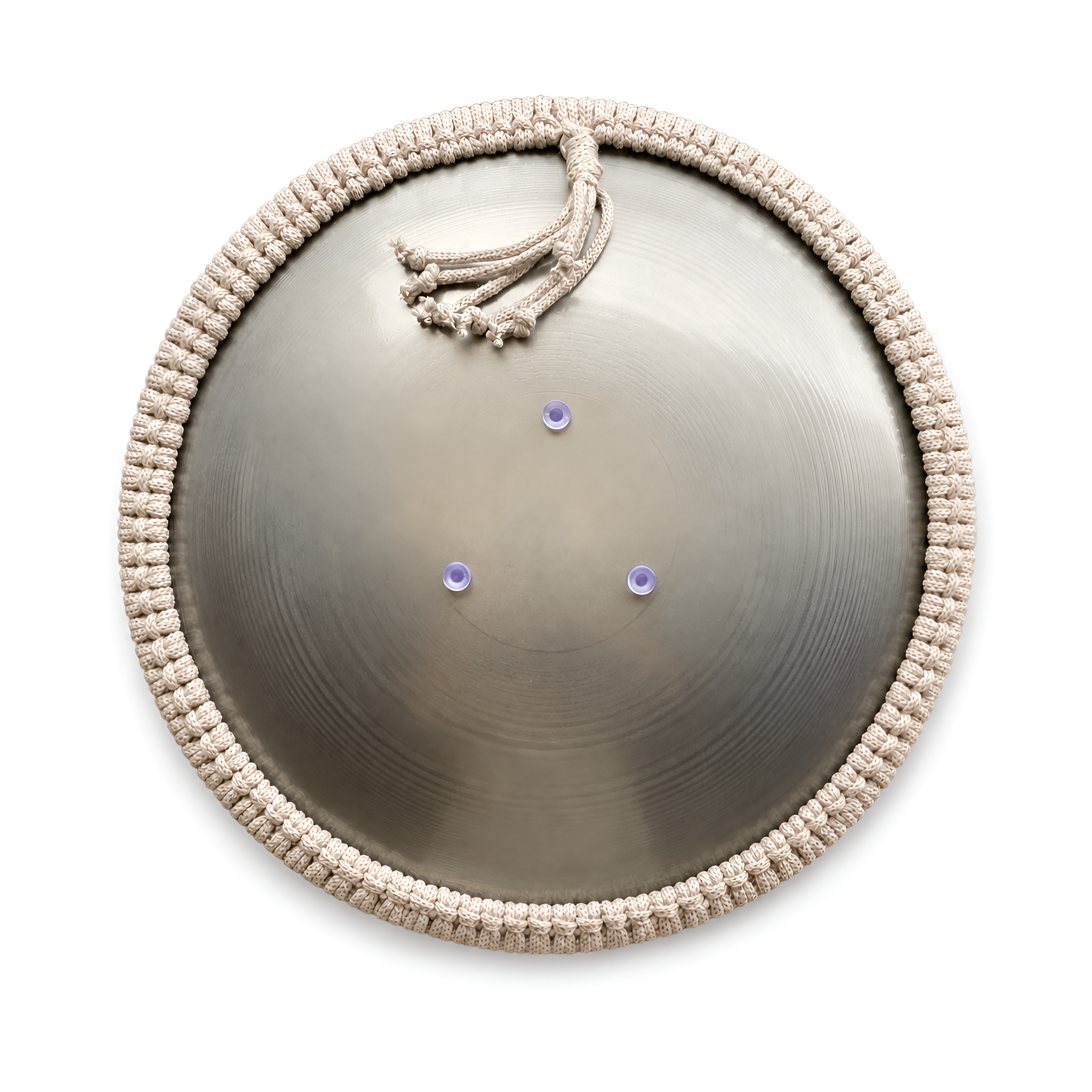 STEEL TONGUE DRUM SPARK: Silver Flame